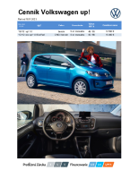 VW UP cennik 2023 